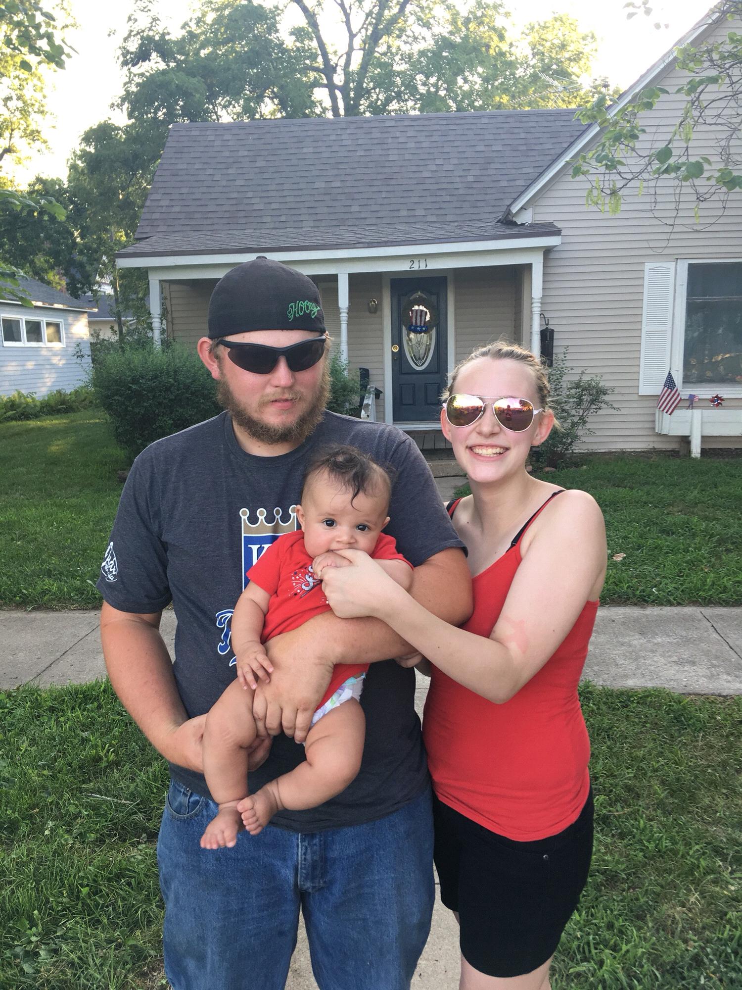 Our first 4th of July as a family.