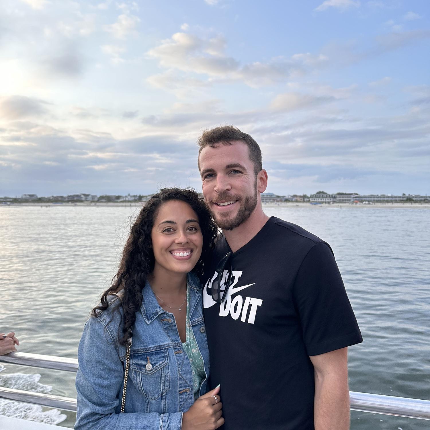 Our first date as more than friends in Cape May NJ, August 2024