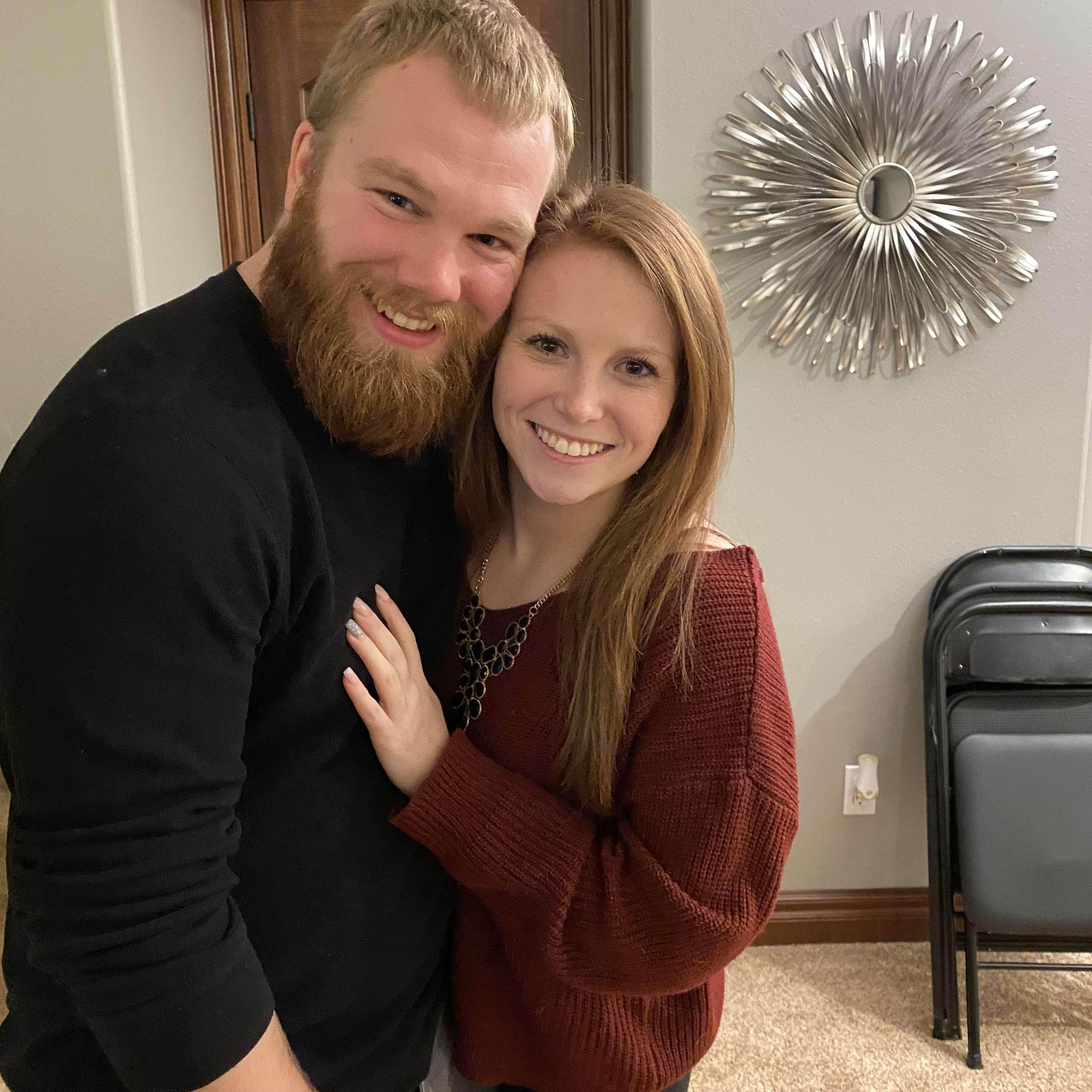 First time Lane met Courtney's Family, Family Card Night! 