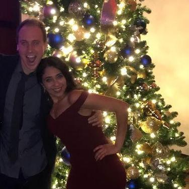 12/15/18 -- escaping the friendzone: Mariam offered to go to the holiday party with Isaac since he had FOMO from missing the last one. Isaac's dance moves were so impressive, that the rest was history