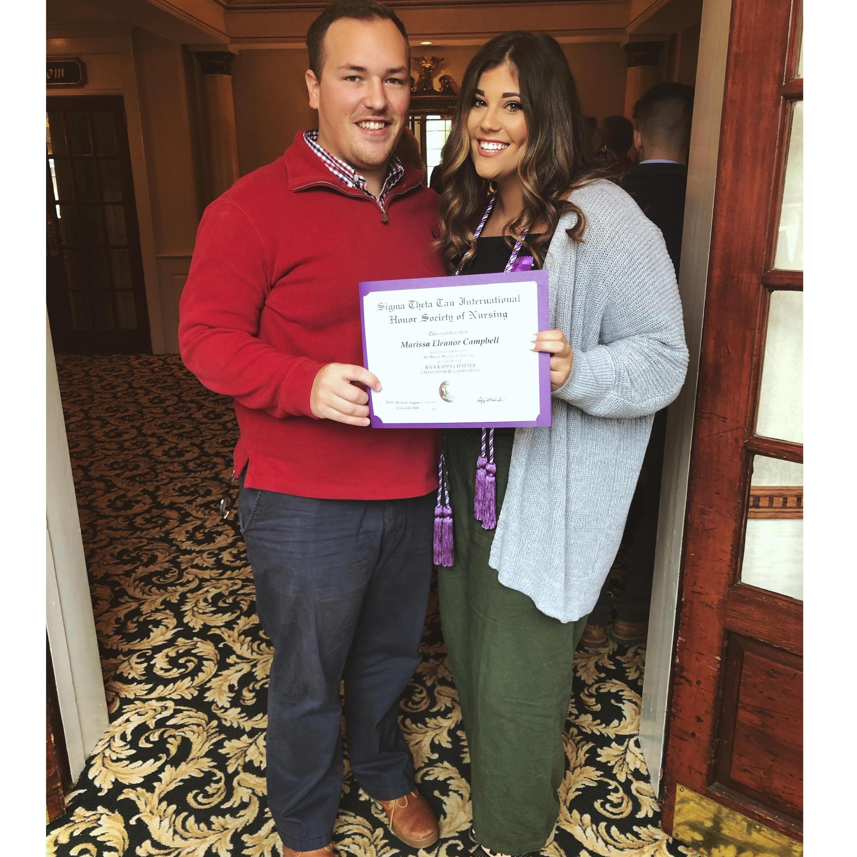 Honors Society Induction