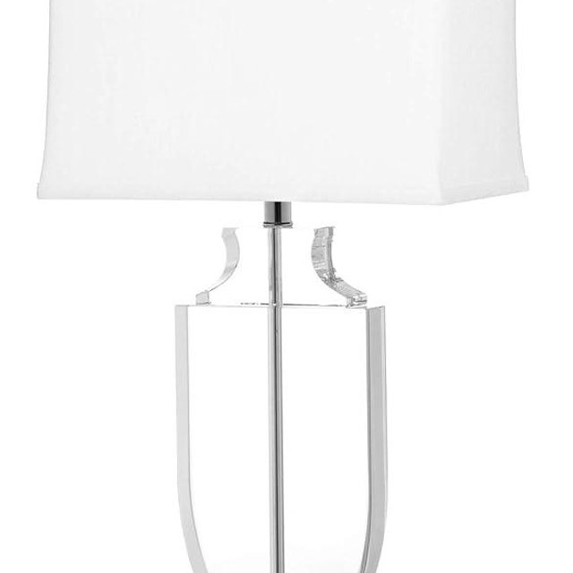 SAFAVIEH Lighting Collection Deirdre Crystal Urn 26-inch Bedroom Living Room Home Office Desk Nightstand Table Lamp (LED Bulb Included)