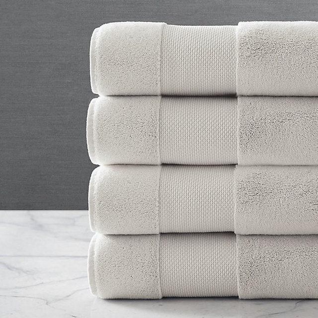 Frontgate Resort Collection Bath Towels, Set of Four, Fog