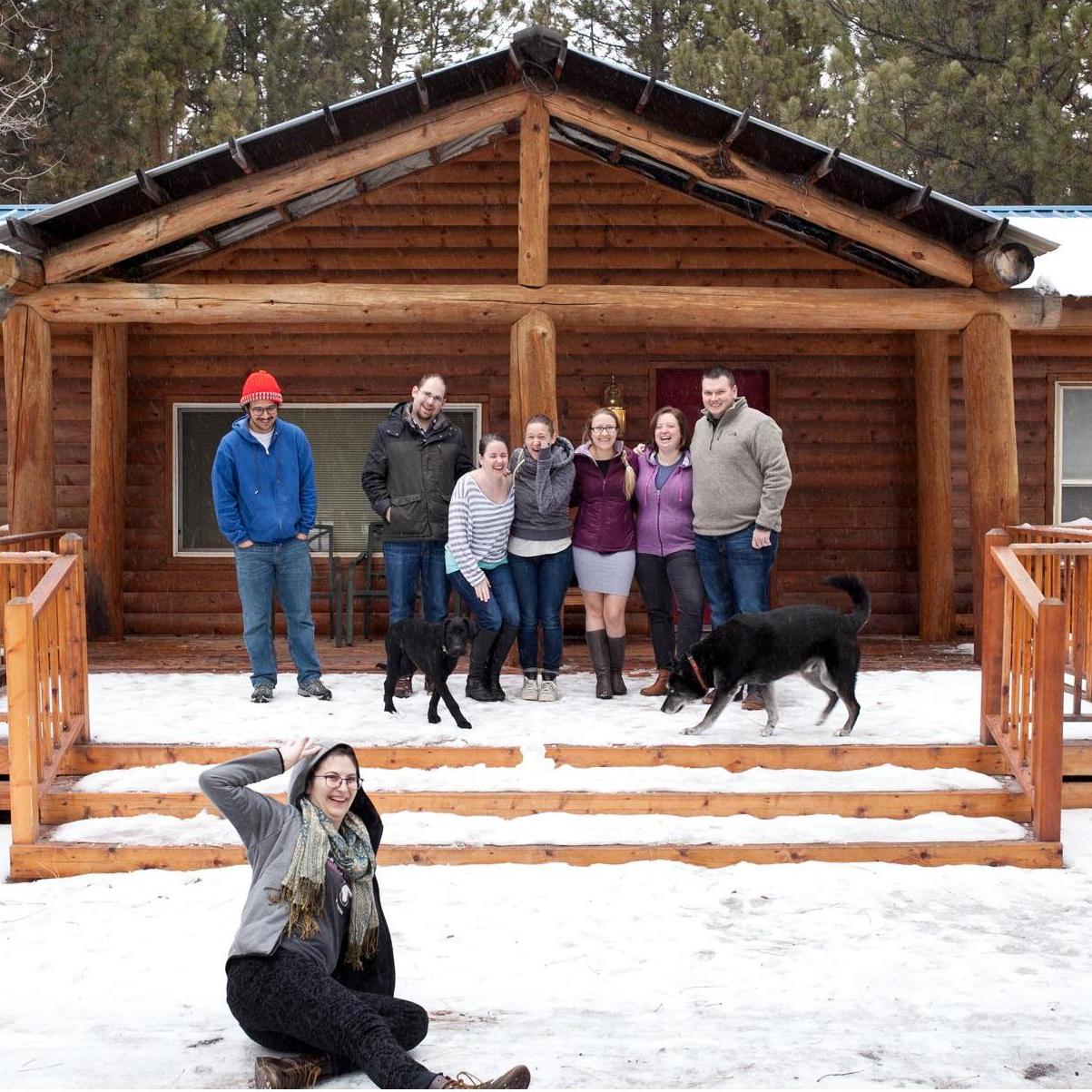 Always laughing!!
LaPine getaway, December 2018
PC: Kristina Moravec
