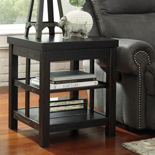 Gavelston 2-Shelf End Table