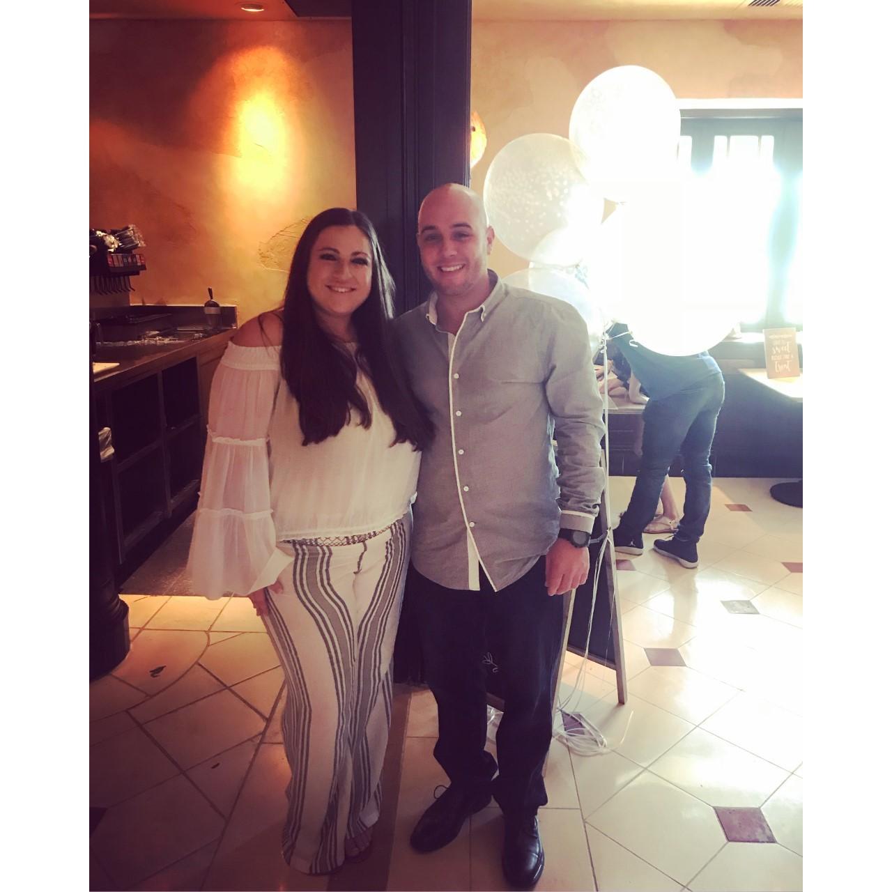 our Engagement Party! April 2018!