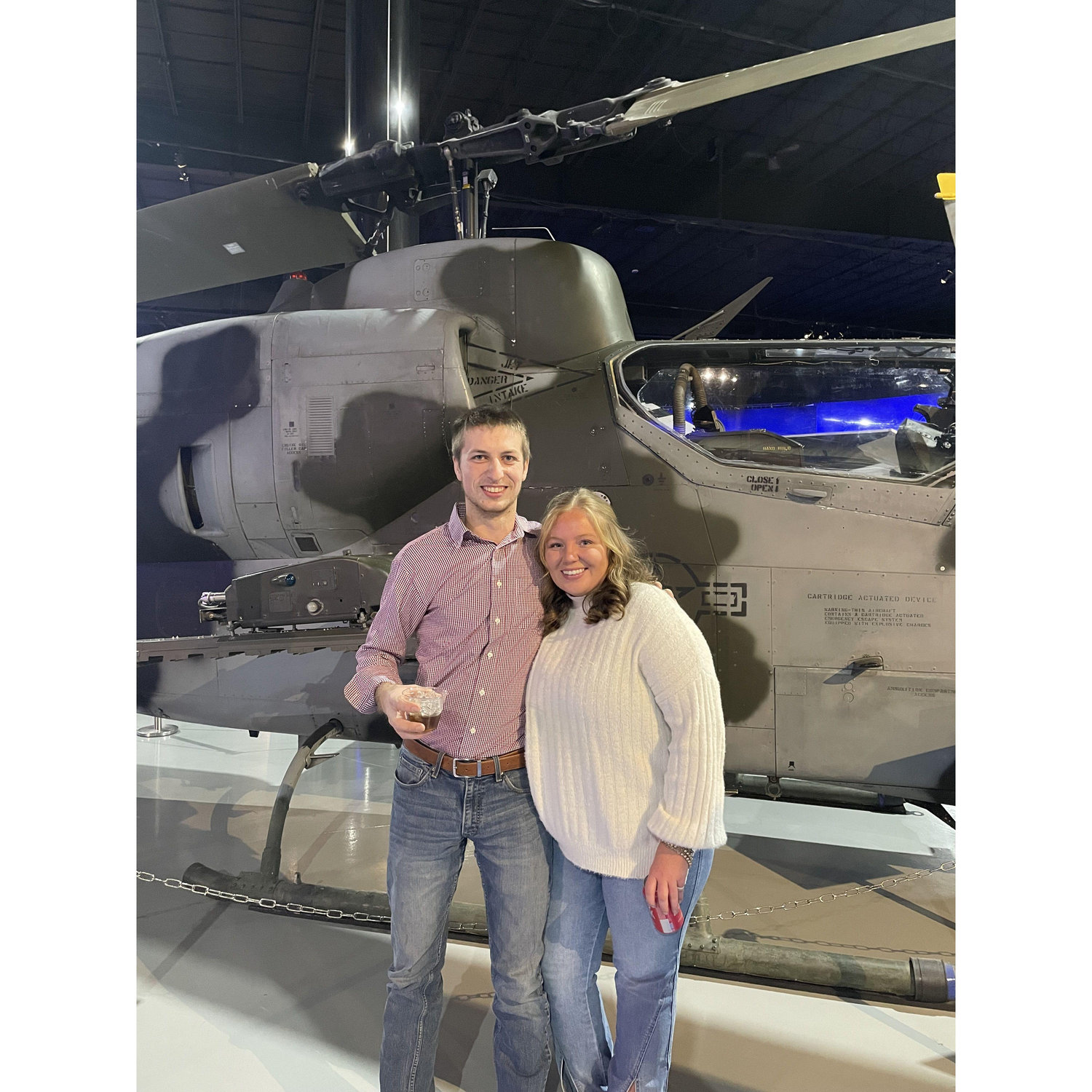 Marks work Christmas Party, at the Air Zoo! ~December 2024