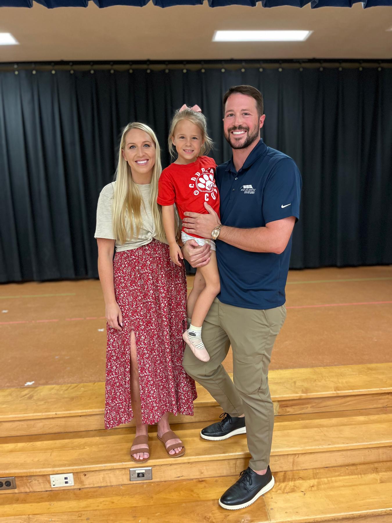 Cheering on our favorite little dancer Jojo at her dance recital!