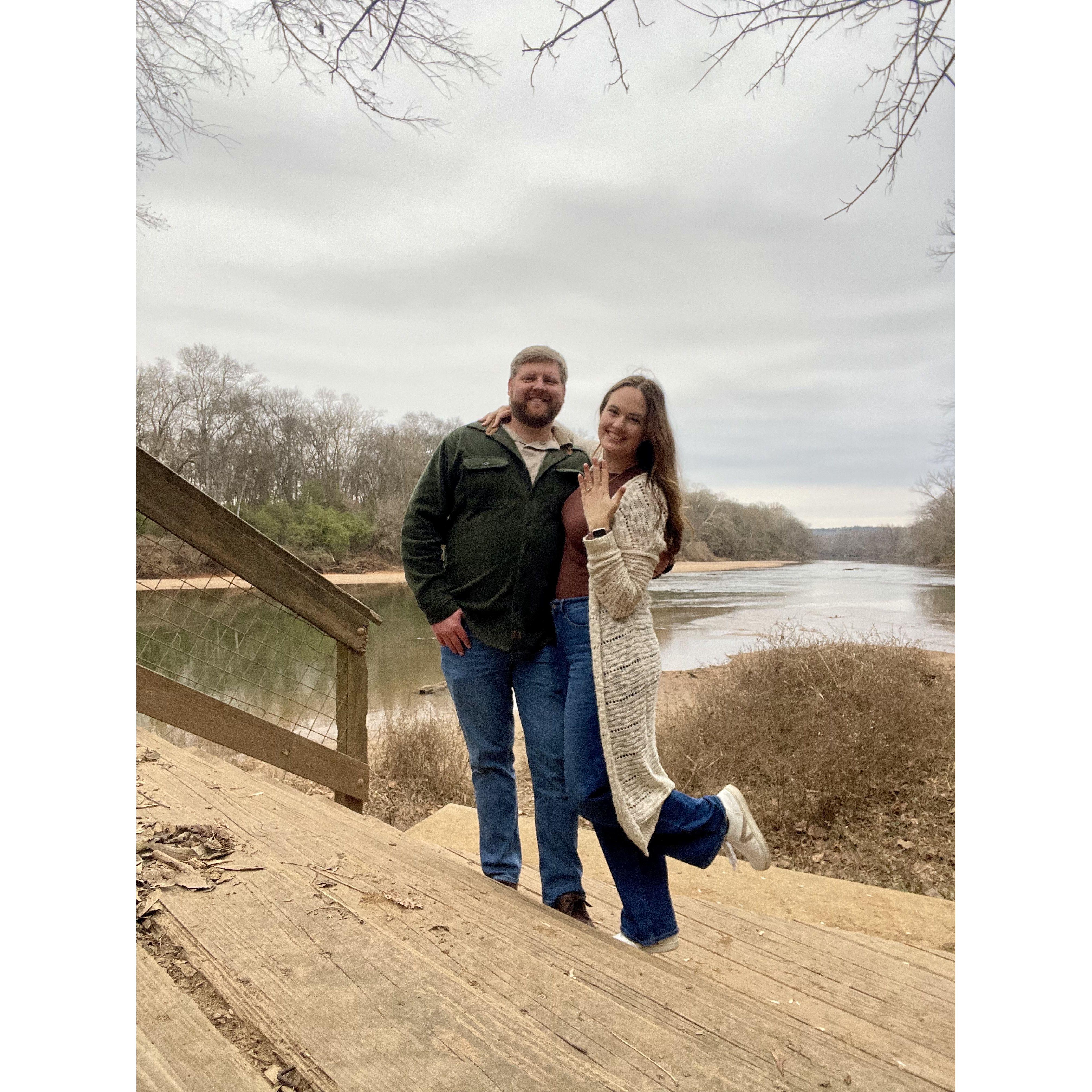The day we got engaged! 12/26/24