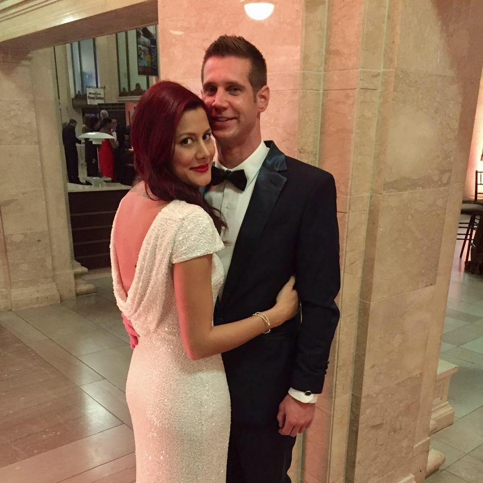 Our first black tie event together in December of 2016. We clean up nice!