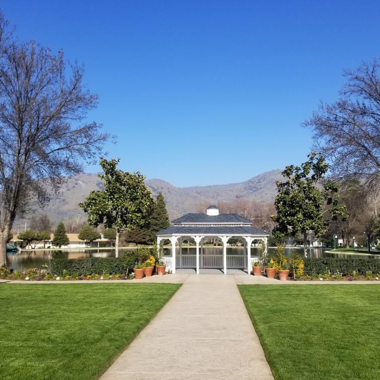 The wedding gazebo
