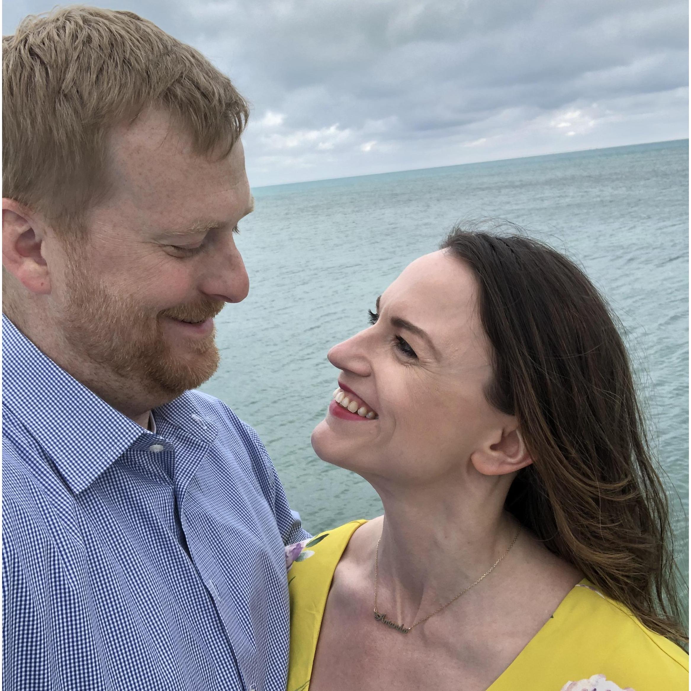 I could spend a lifetime smiling at you.