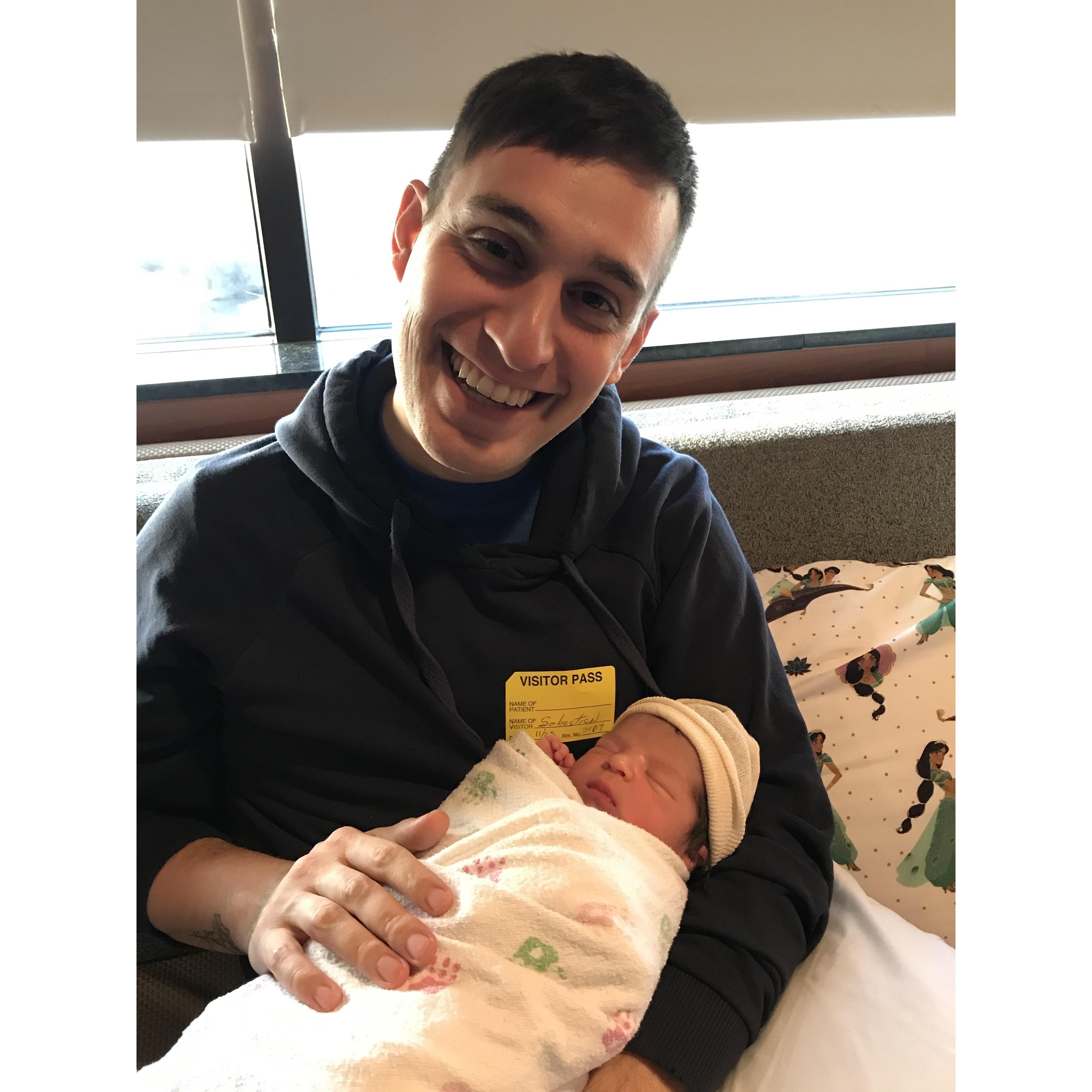 Flora, our niece, was born November 25, 2019.