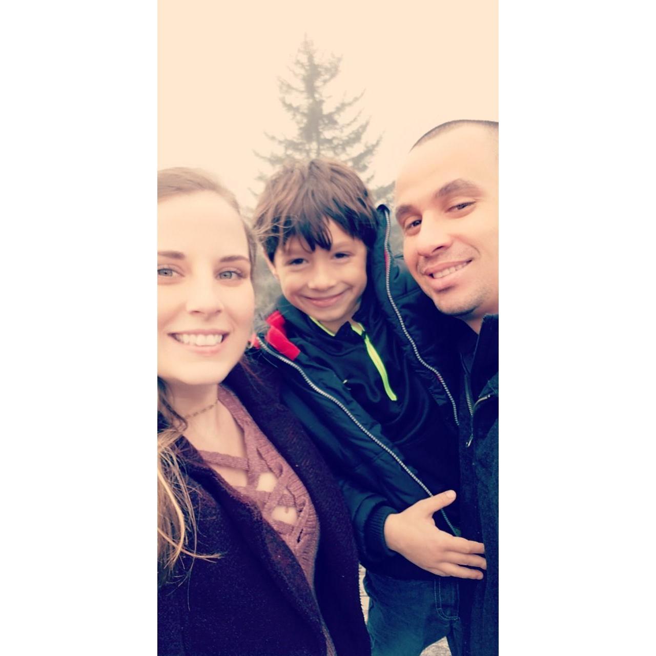 our first christmas in Gatlinburg, TN