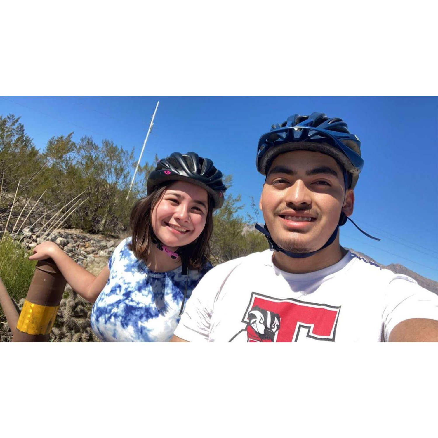 Biking on the loop