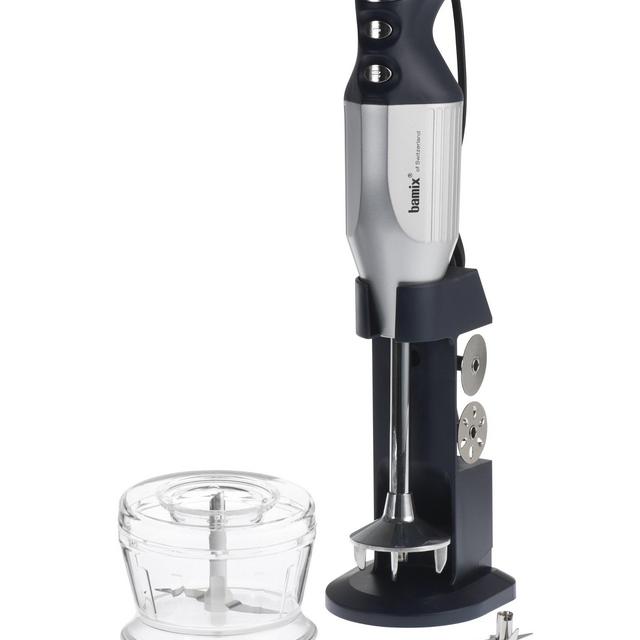 Bamix Immersion Blender Set - DeLuxe - Silver