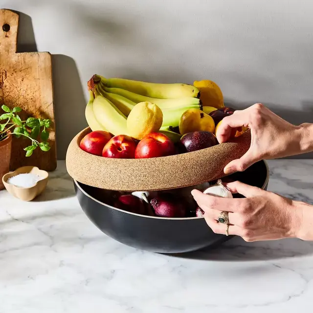 Emile Henry French Ceramic Fruit Storage Bowl