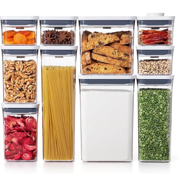 OXO Good Grips 10-Piece POP Container Set, White