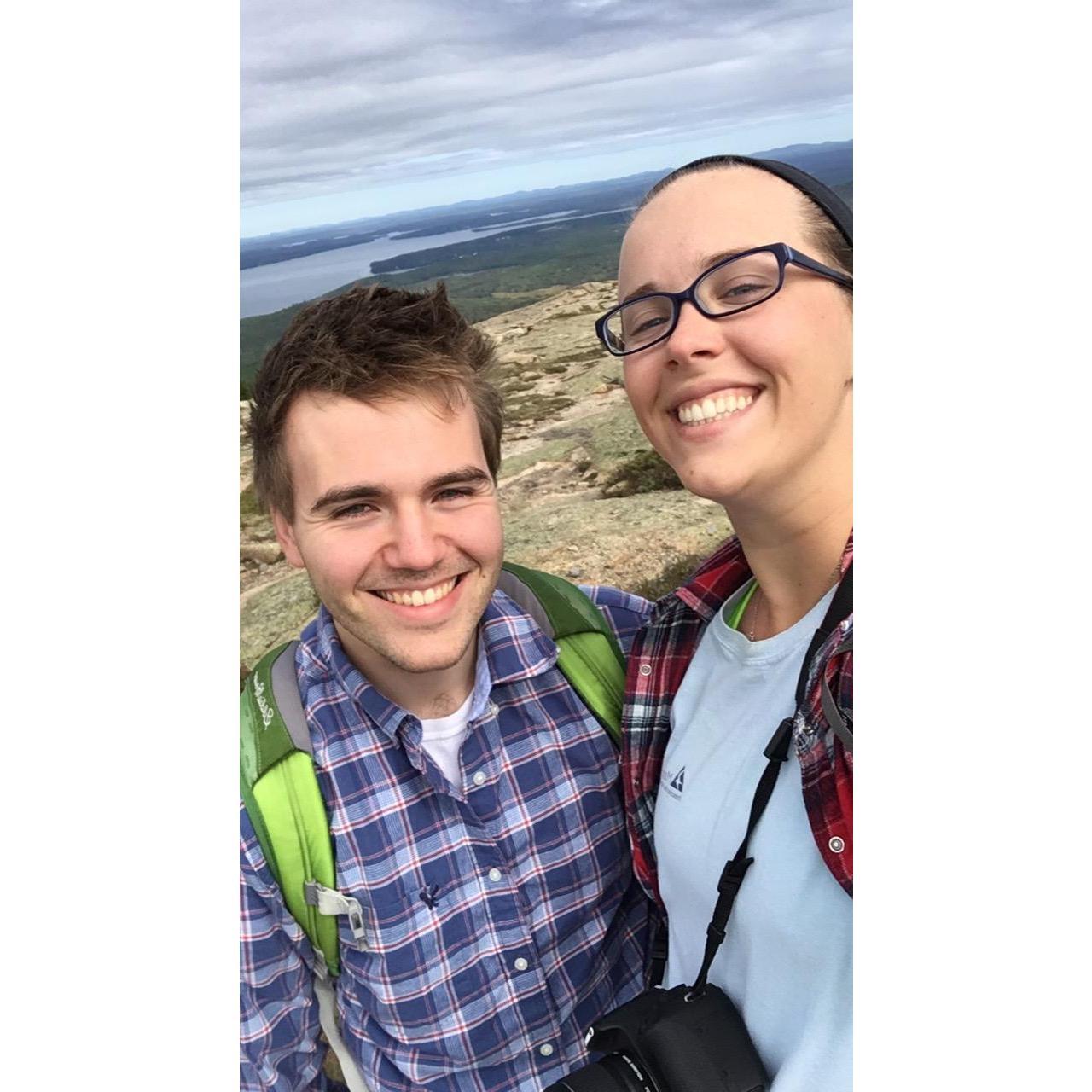 Made it to the top of Cadillac (9/22/2017)