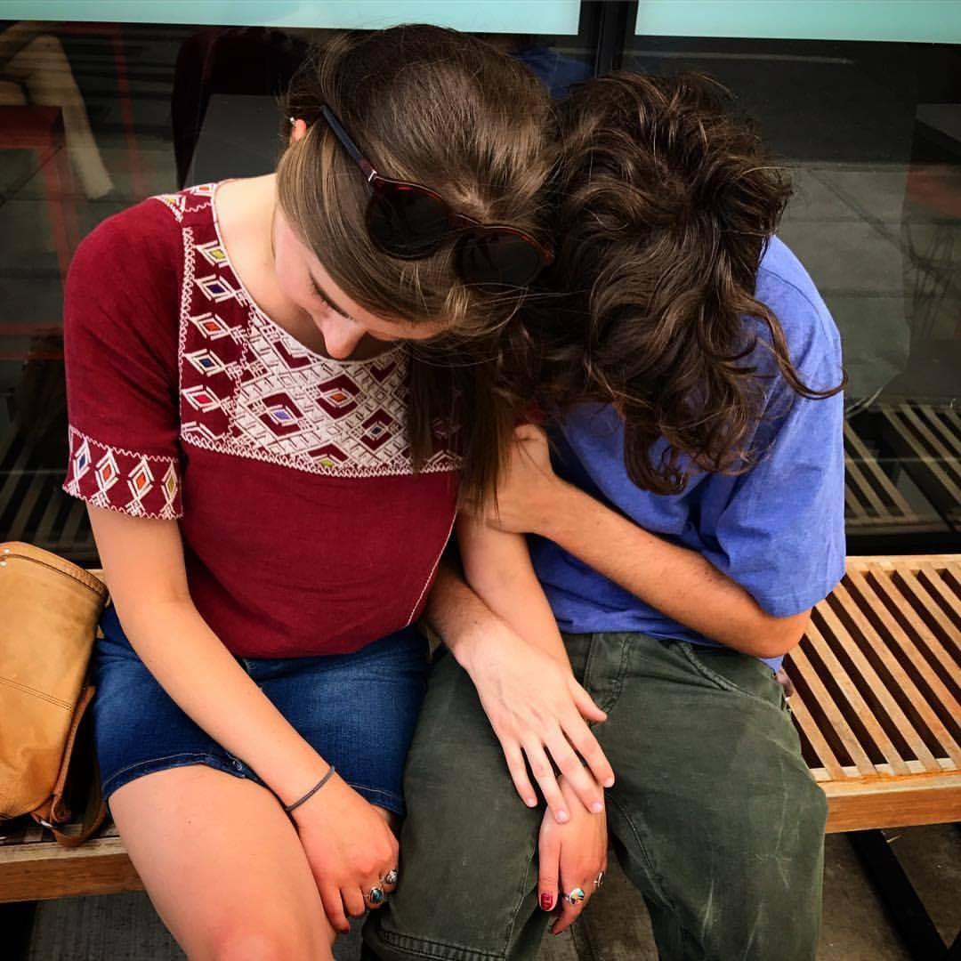 Sometimes we like each other
