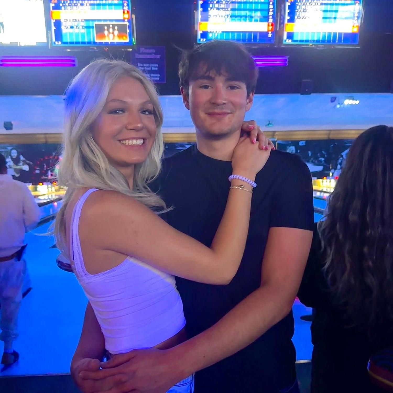 Bowling together! it’s one of our favorite things to do together:)