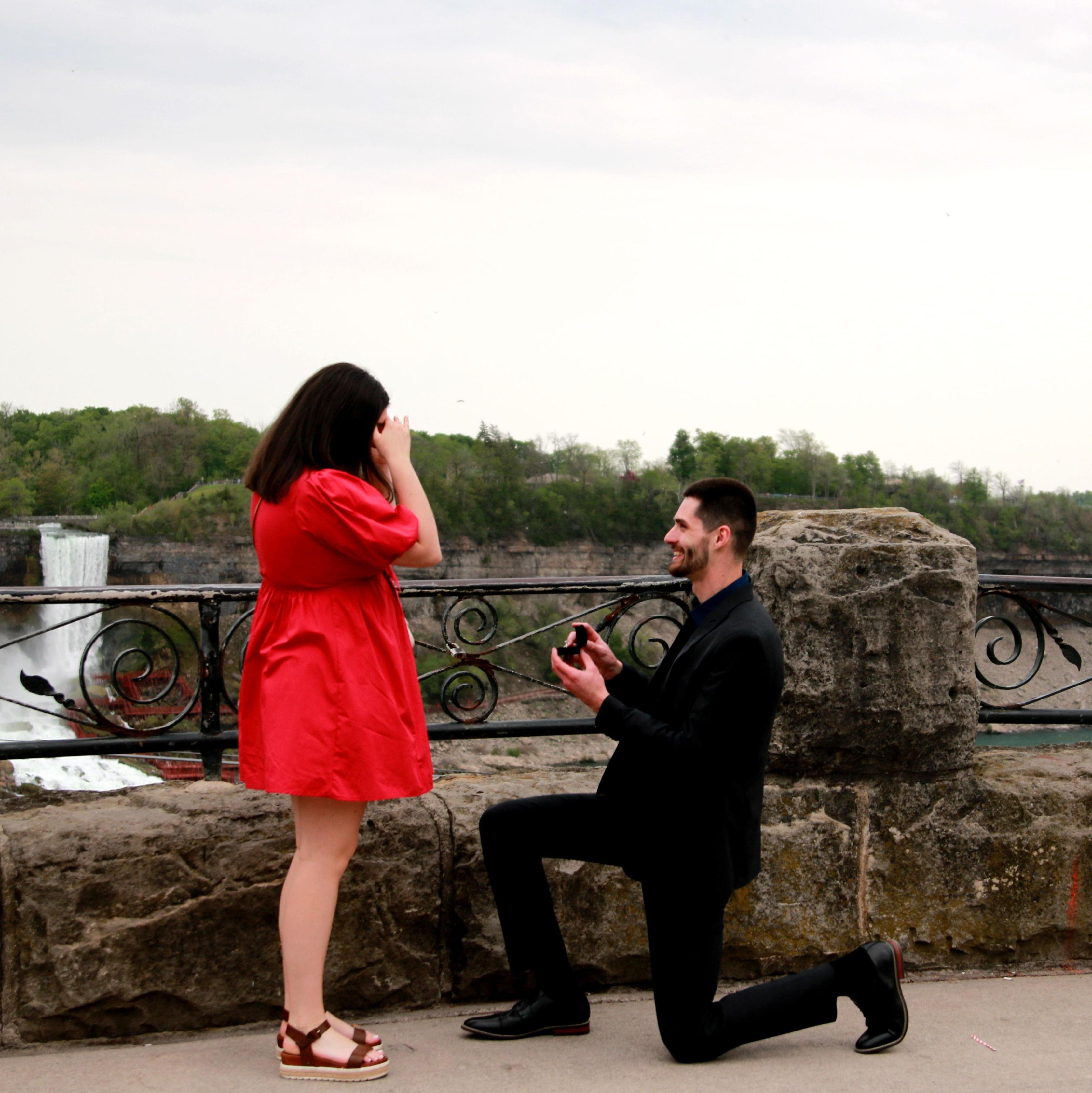 She said Yes!