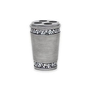 India Ink Omni Toothbrush Holder in Pewter