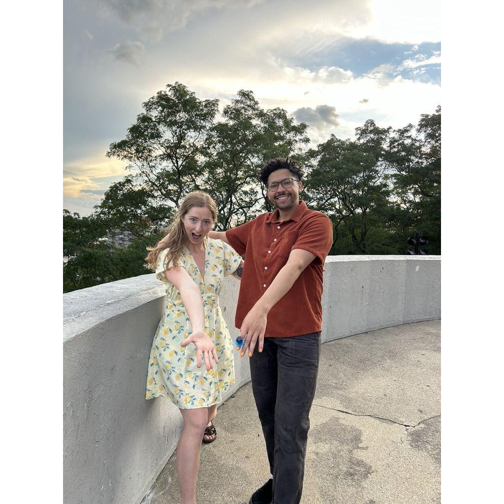 Right after Rachel proposed