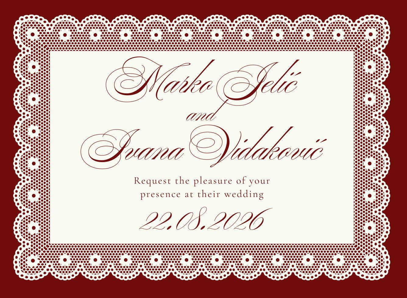 The Wedding Website of Ivana Vidakovic and Marko Jelic