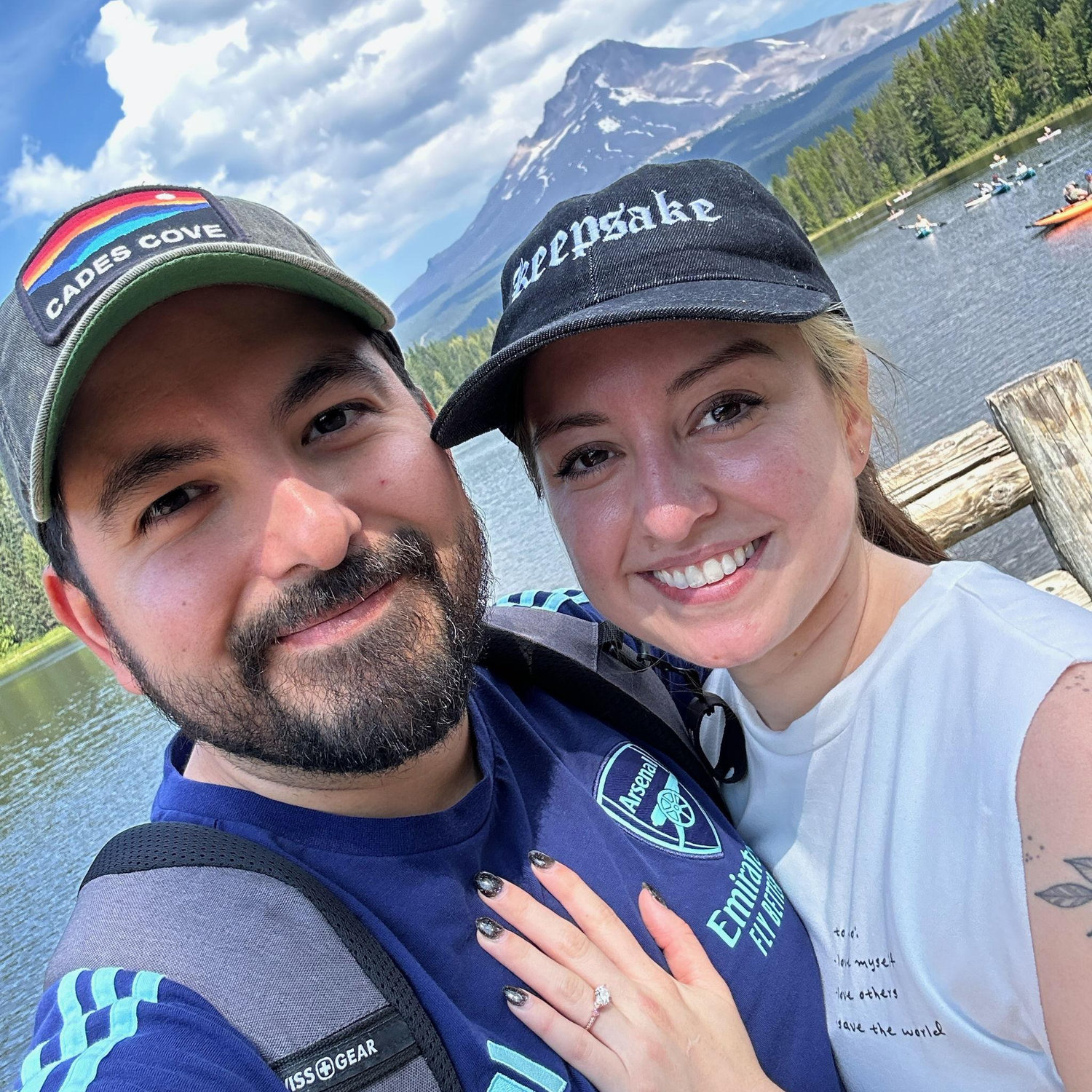 Where Gabe proposed.