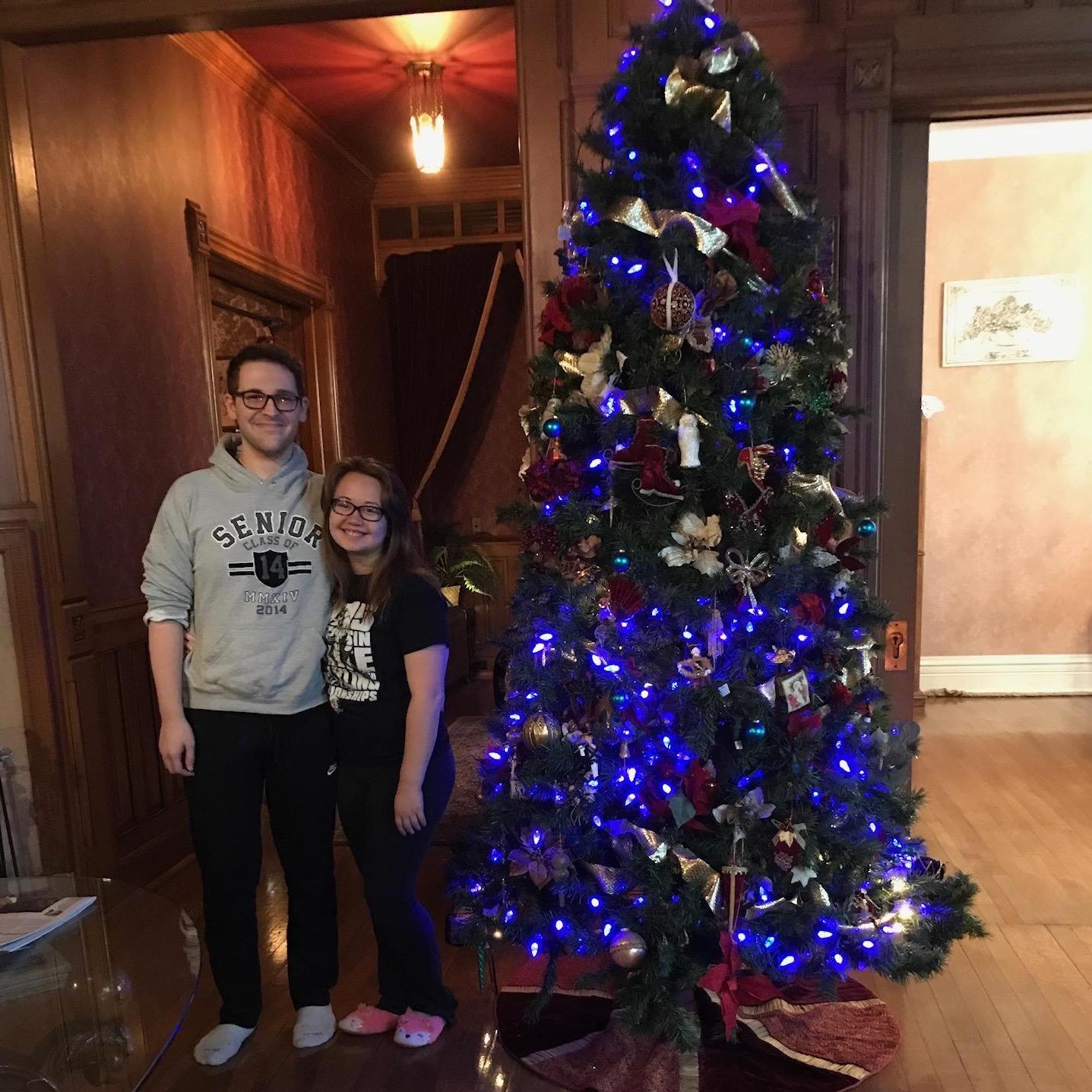 The very start of our annual bed and breakfast tradition at Alexander Mansion in Winona, MI.