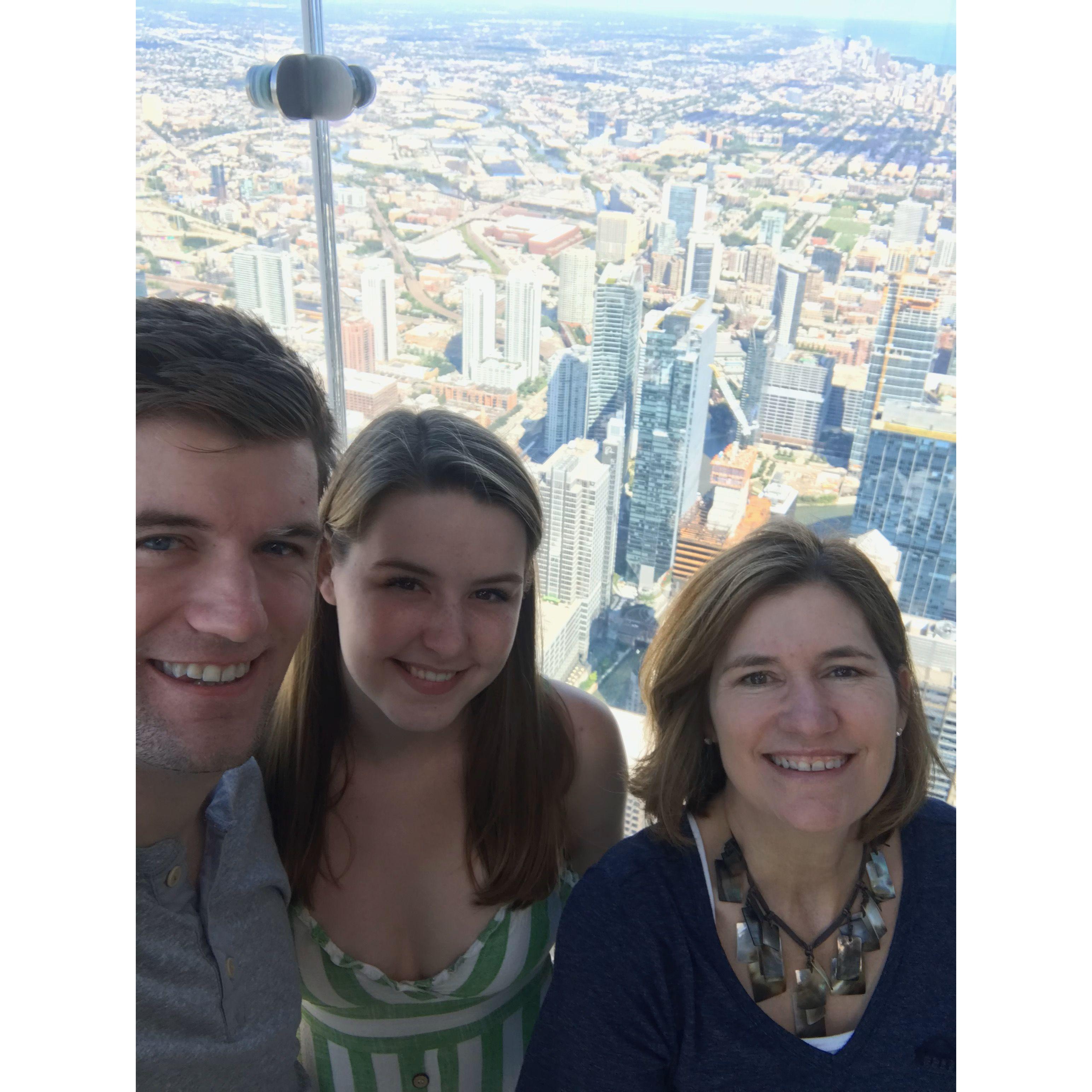 Visiting Turner's mom in Chicago