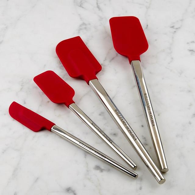 Stainless-Steel Ultimate Spatula Set, Red