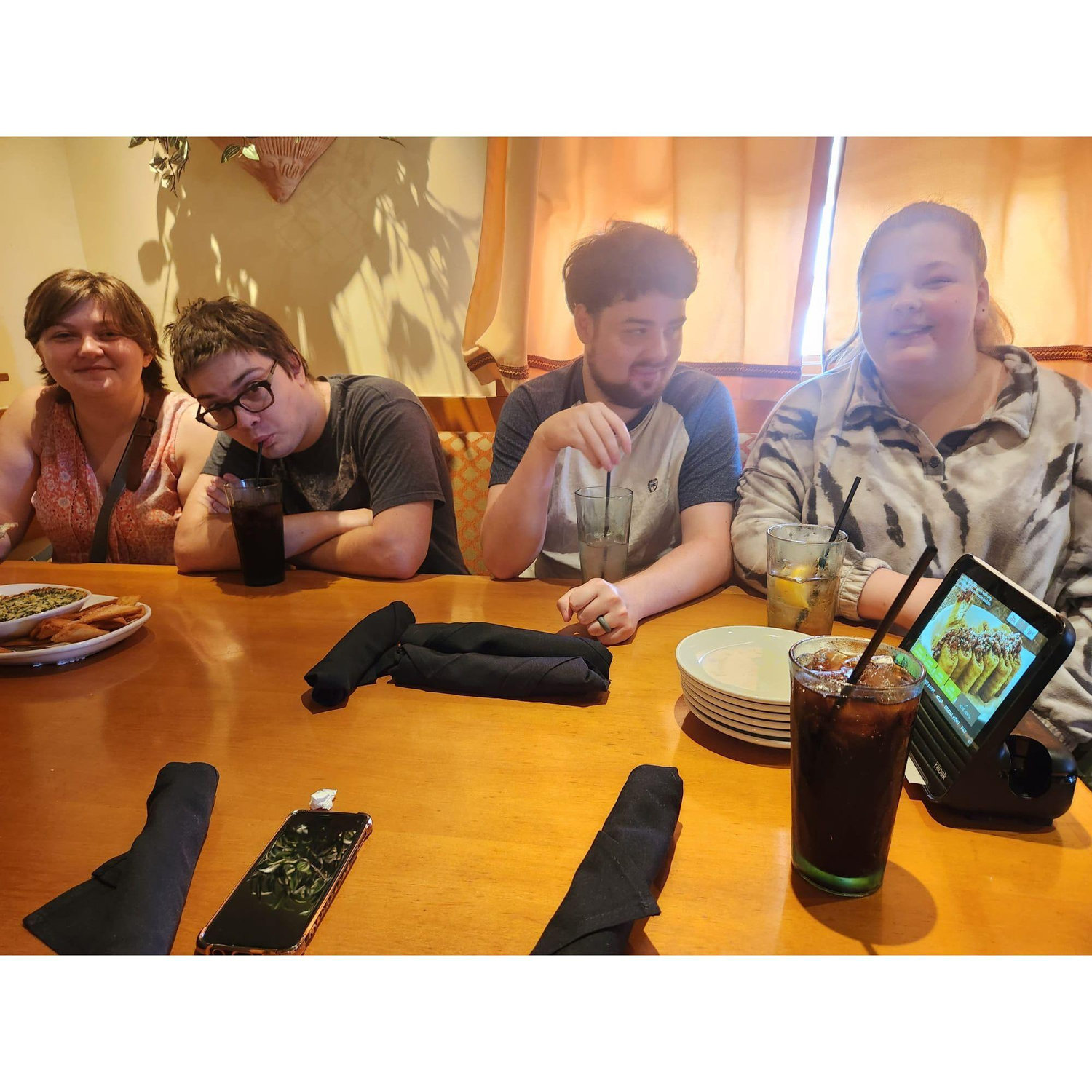 Me, Robert, Daniel, and Brooke on my 19th birthday
