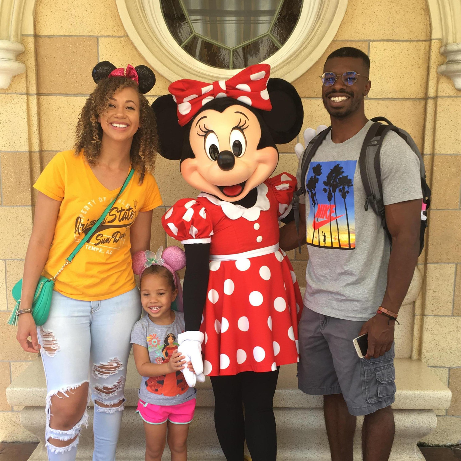 Family trip to Disneyland.