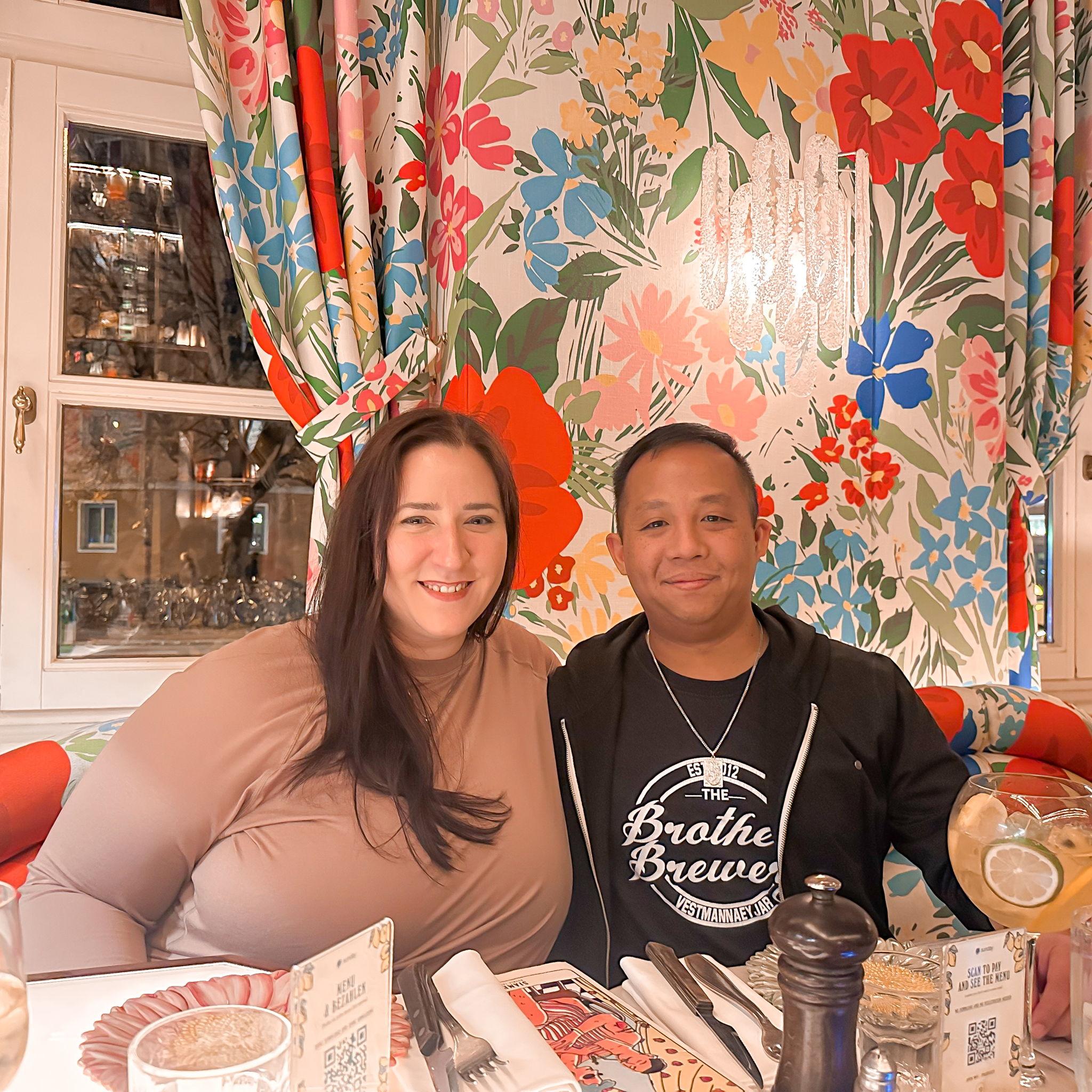 Back at one of our favorite Italian restaurants in Munich, Germany called Giorgia Trattoria - November, 2025