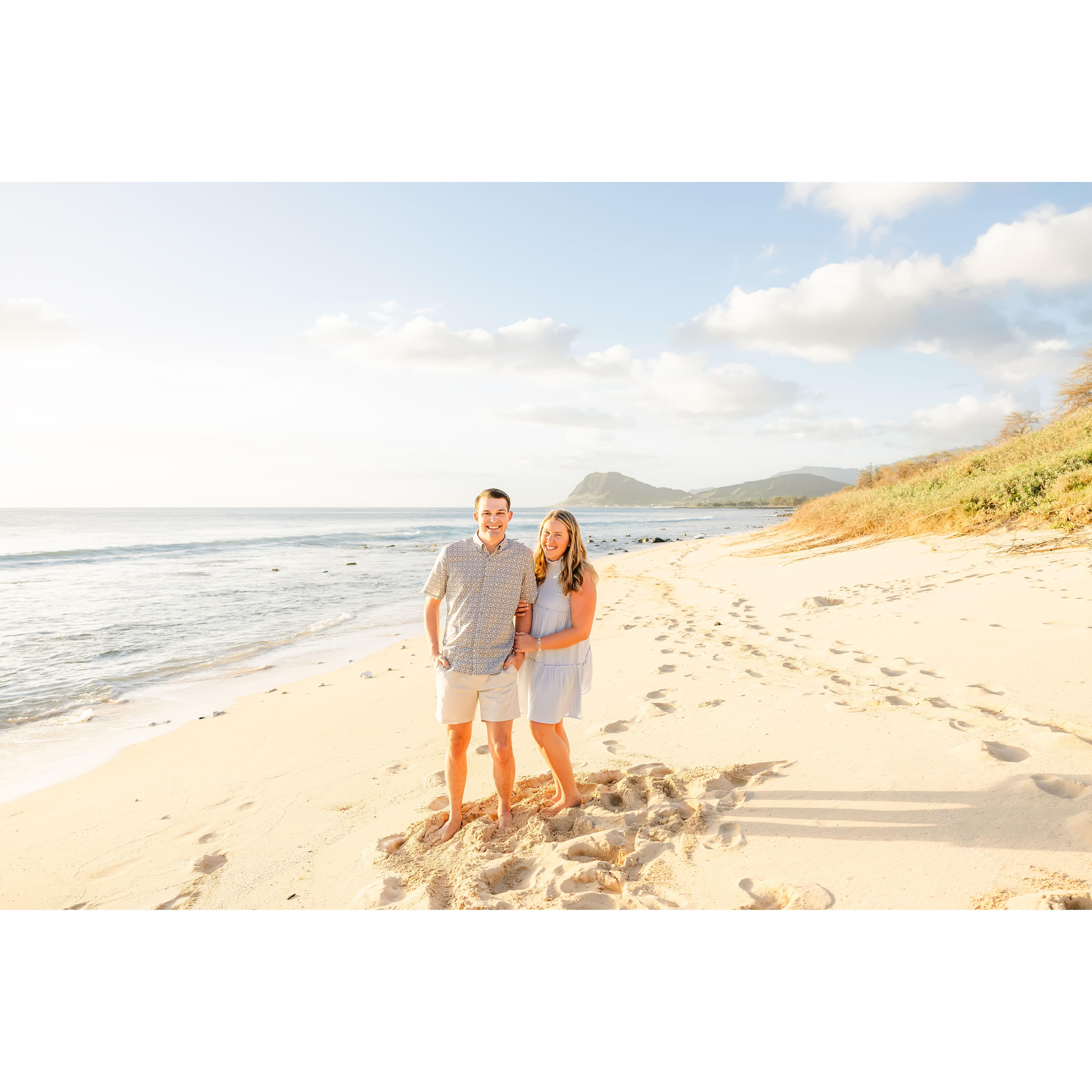 Carrie and Charlie enjoying Hawaii together!
