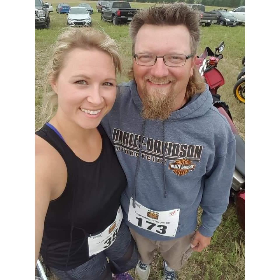 The 1st and last time Shawn will run a 5k with Kelly.
Sturgis 5k 2018.