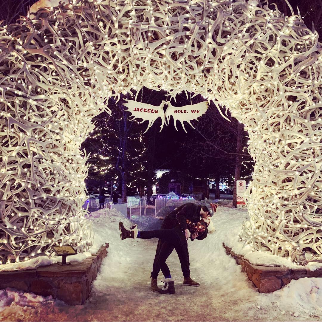 Practicing for the wedding