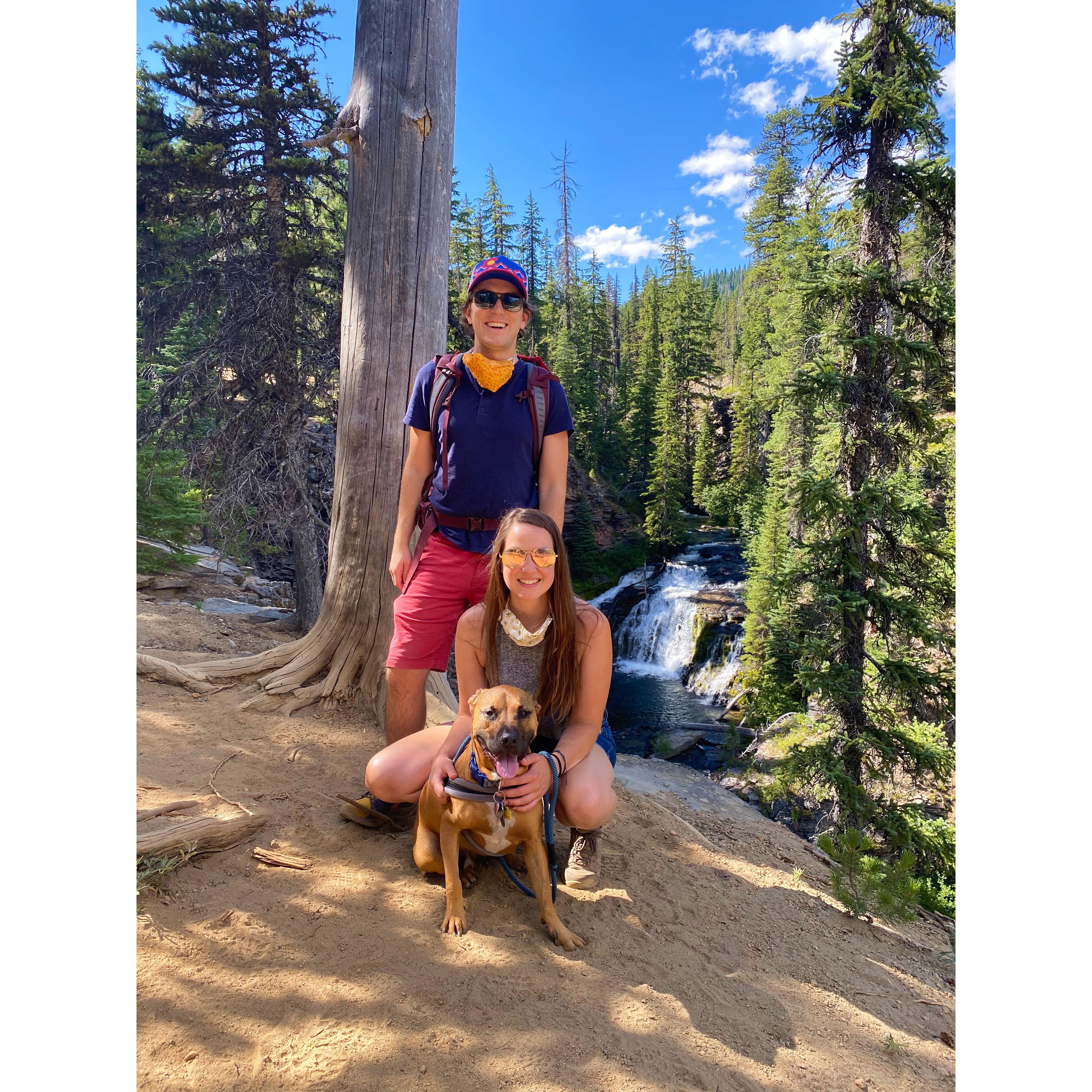 Always up for a hike