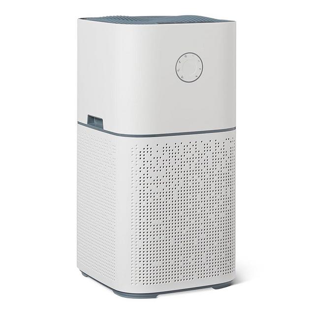 Amazon Basics Air Purifier for Home Large Rooms with 3-Stage Filtration, HEPA Filter, Covers Up to 2600 Sq ft, White
