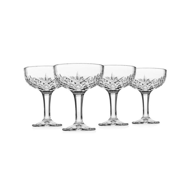 Dublin Champagne Coupe Glasses, Set of 4