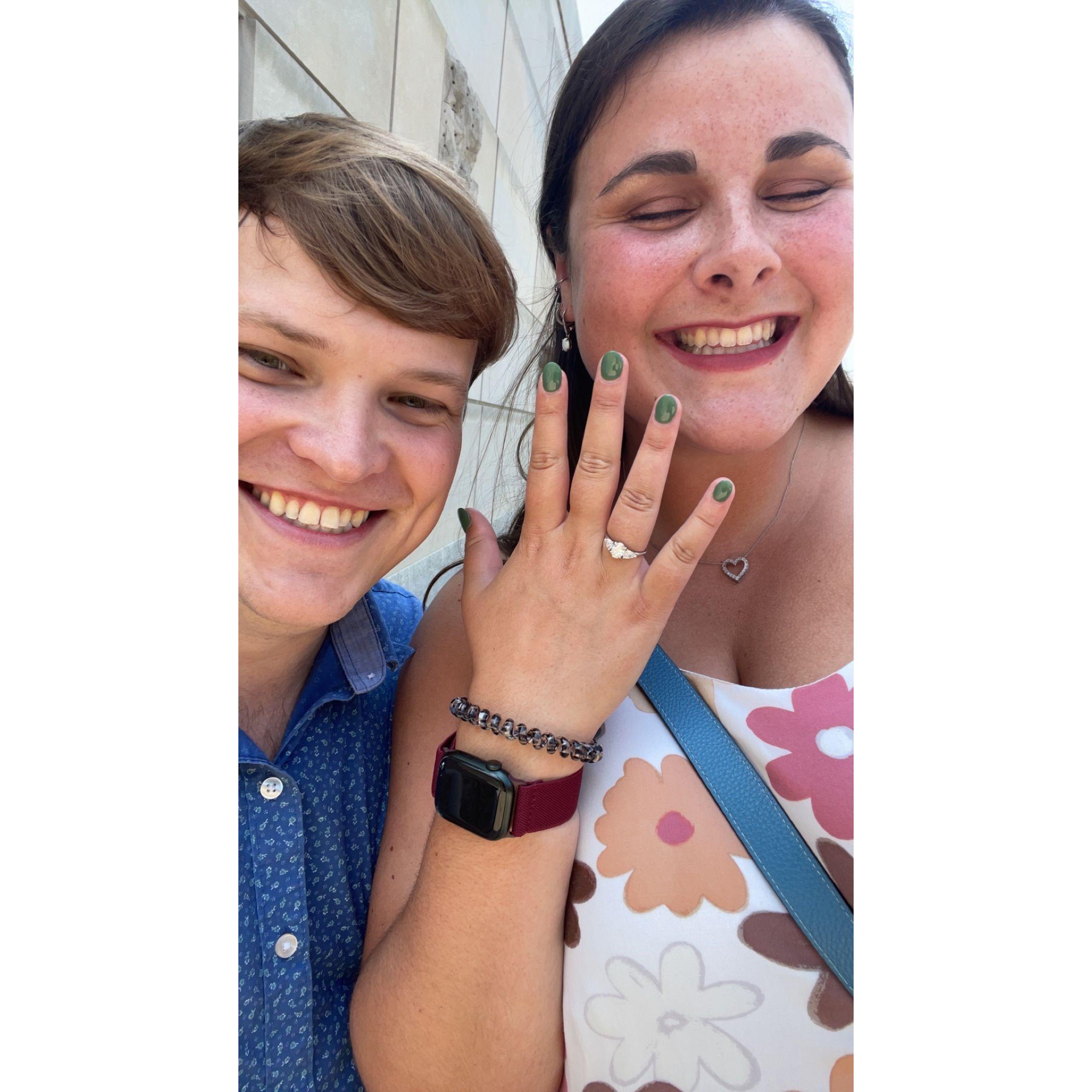 The day Danielle said YES!
