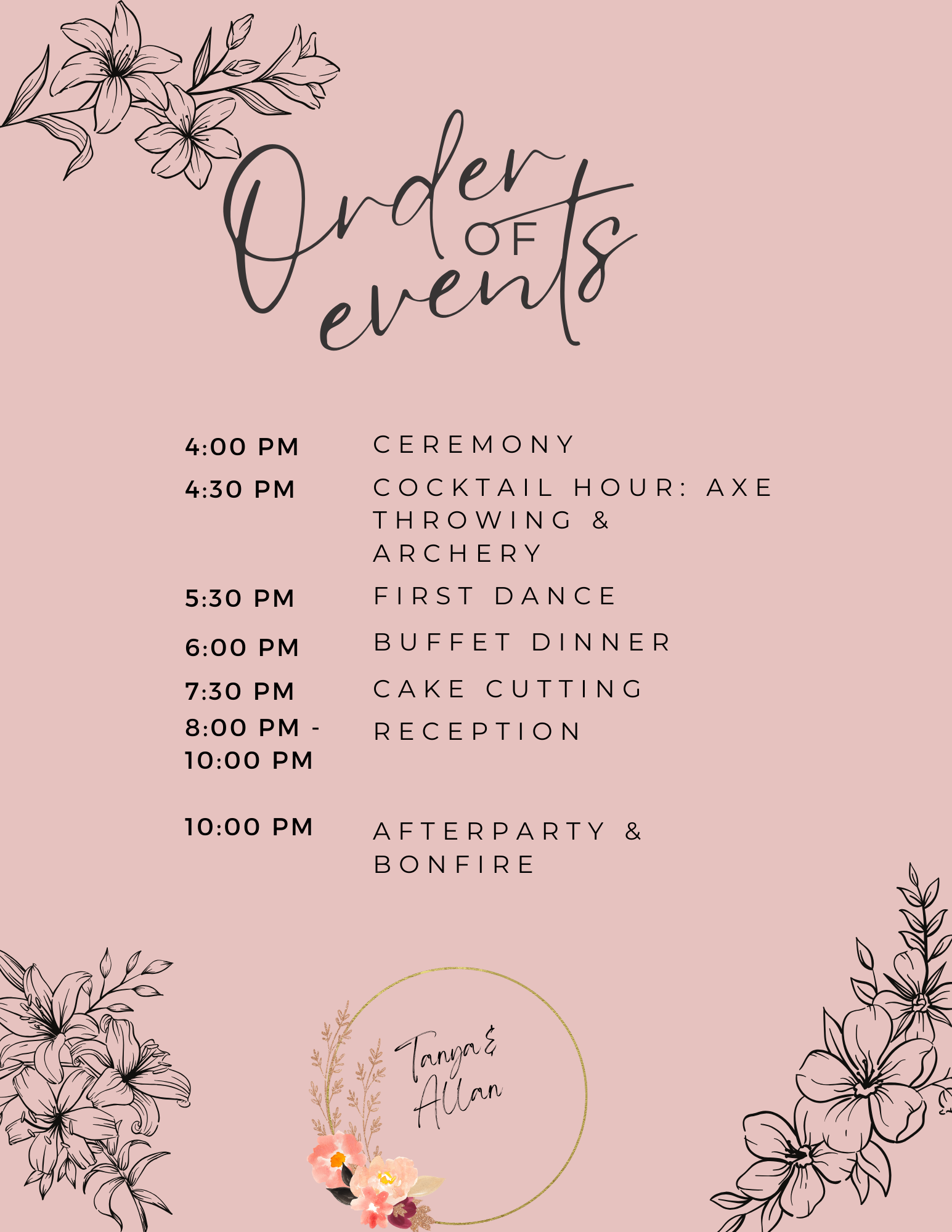 The Wedding Website of Tanya Belfiore and Allan Hernandez