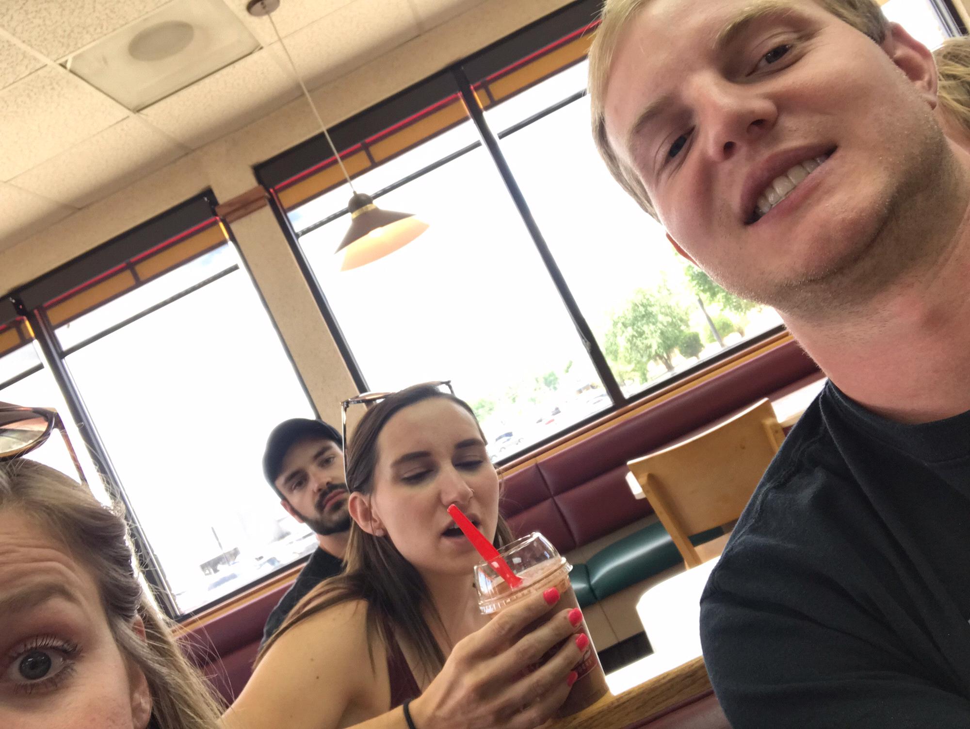 This is the first photo RJ ever left on Bryn’s phone. You’re welcome :)
