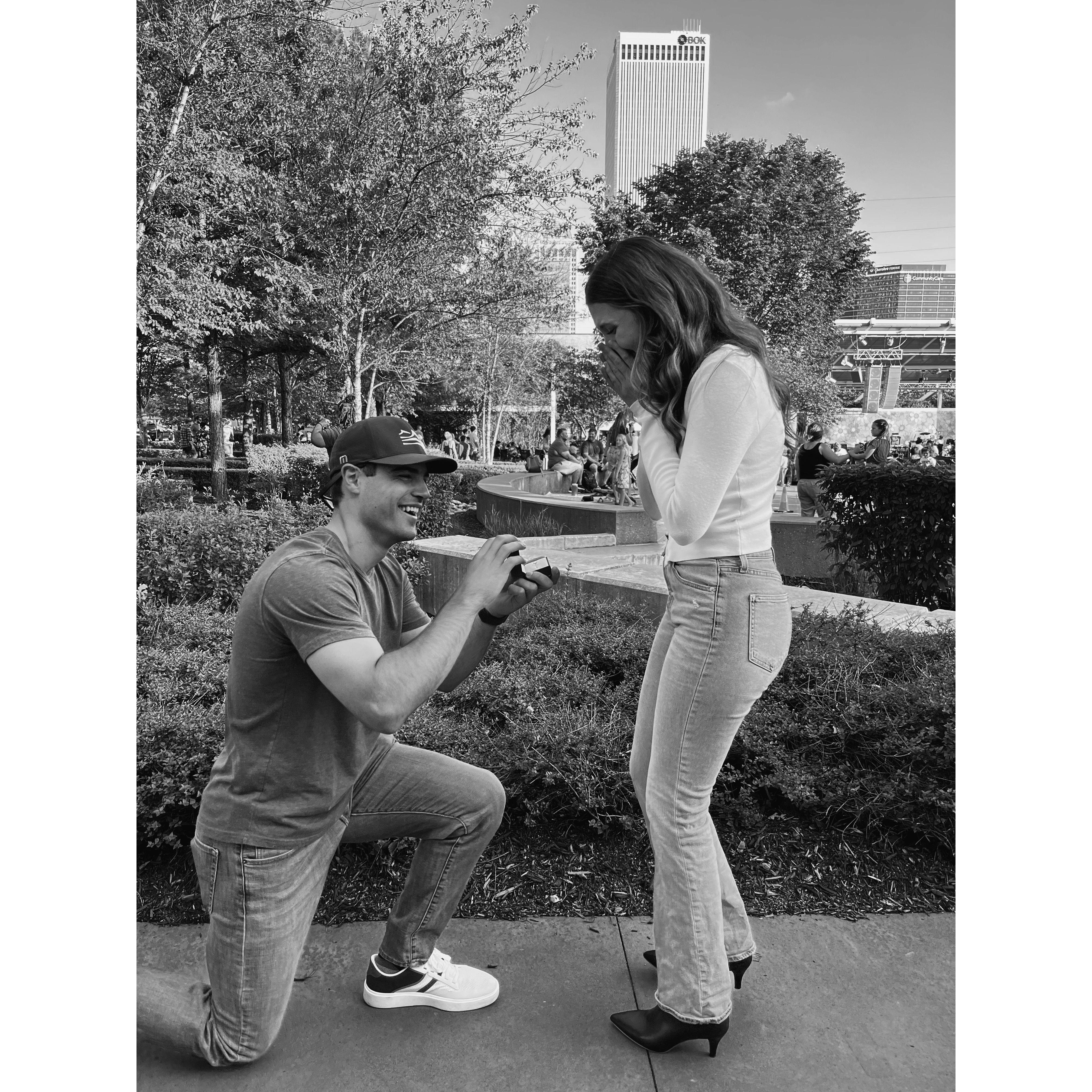Engagement in Tulsa