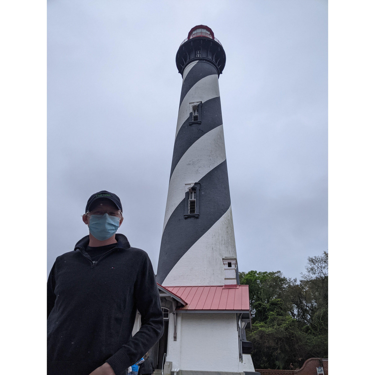 This is the first picture I took of Jack, and it's at St. Augustine Lighthouse. There is still debate to this day whether this was also our first date. The answer is no.