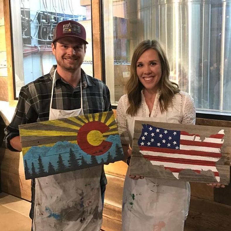 A painting date - 2017