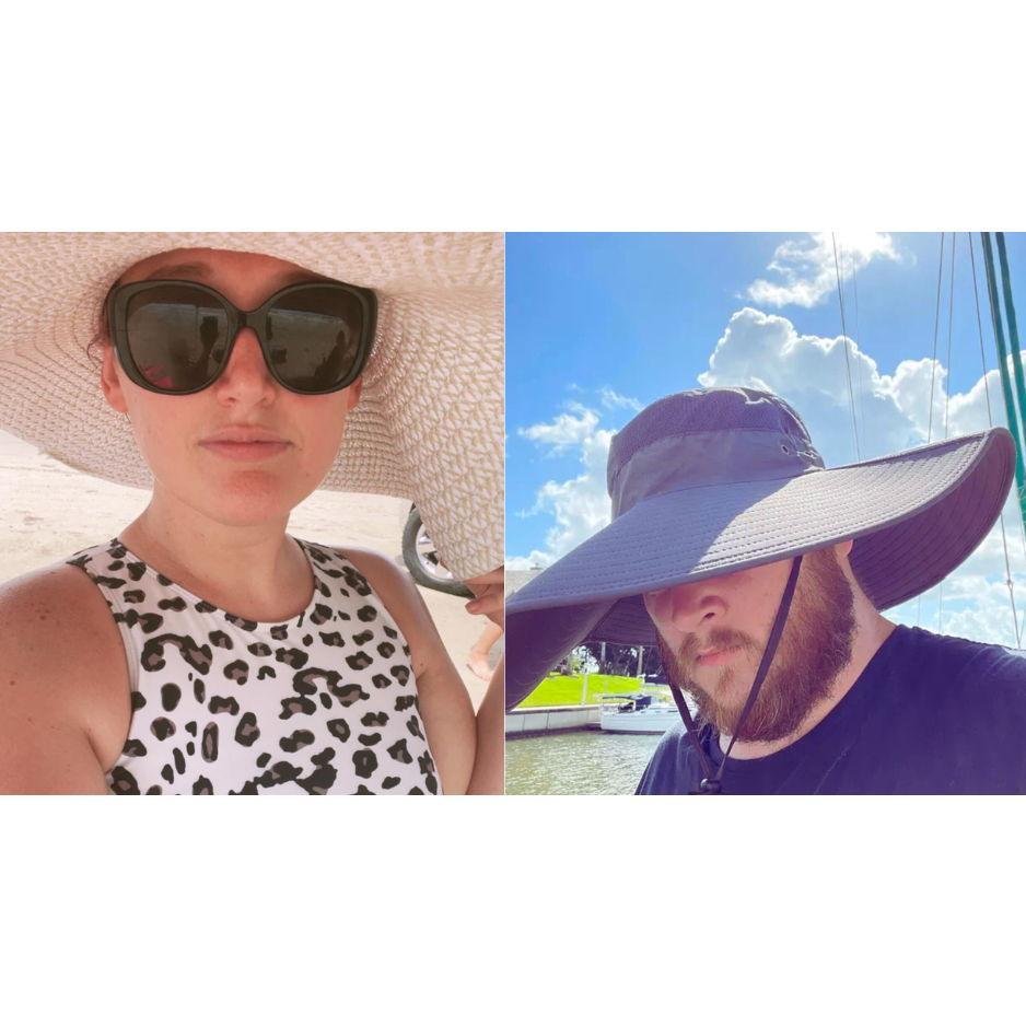 Big hat twins and we hadn't even met yet