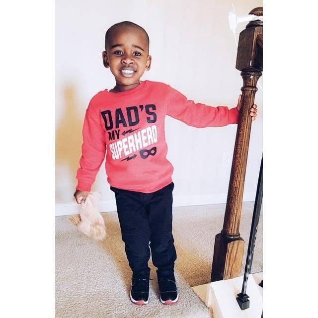 Jordan Thornton (3 years old) - Son of the Groom